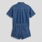 Olivia Women's Set | Organic Cotton Blend Loungewear Pajama Set with Button-Down Top & Drawstring Shorts 3