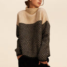 Olivia Women's Sweater | Slim-Fit, Fine Knit Turtleneck 0