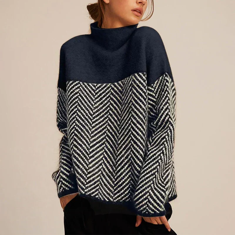 Olivia Women's Sweater | Slim-Fit, Fine Knit Turtleneck 5