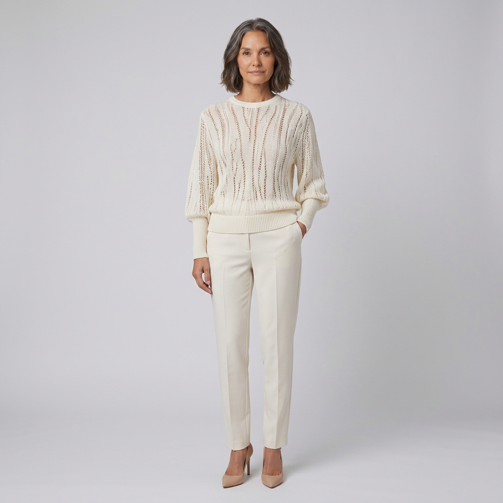 Ophelia Sweater | Ribbed Knit, Dolman Sleeve 1