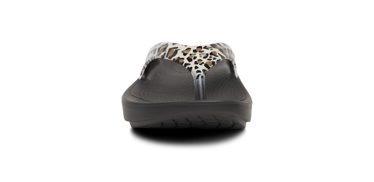 Oriana Sandal | OOfoam™ Comfort, Limited Edition Leopard Print 2