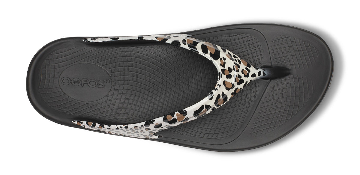Oriana Sandal | OOfoam™ Comfort, Limited Edition Leopard Print 5