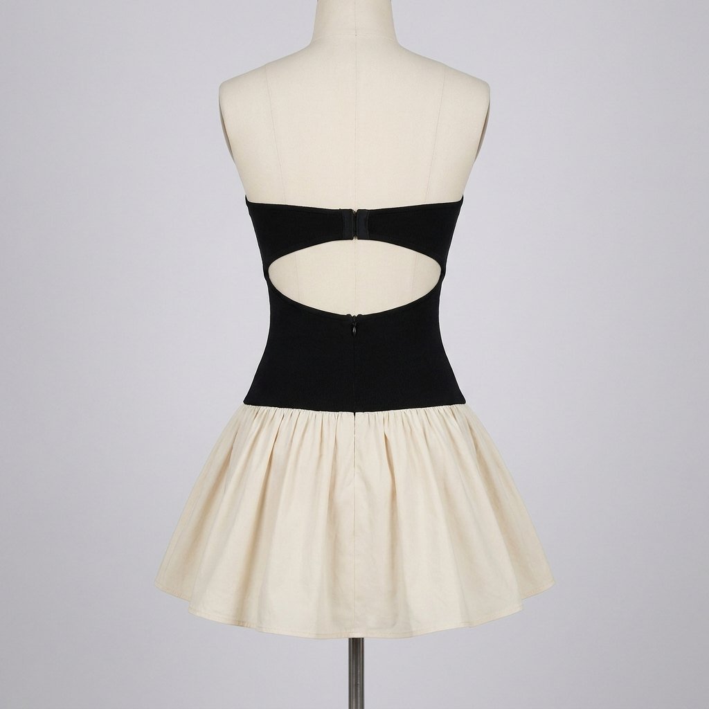Pavé Backless Dress | Jersey Summer Cocktail Dress 3