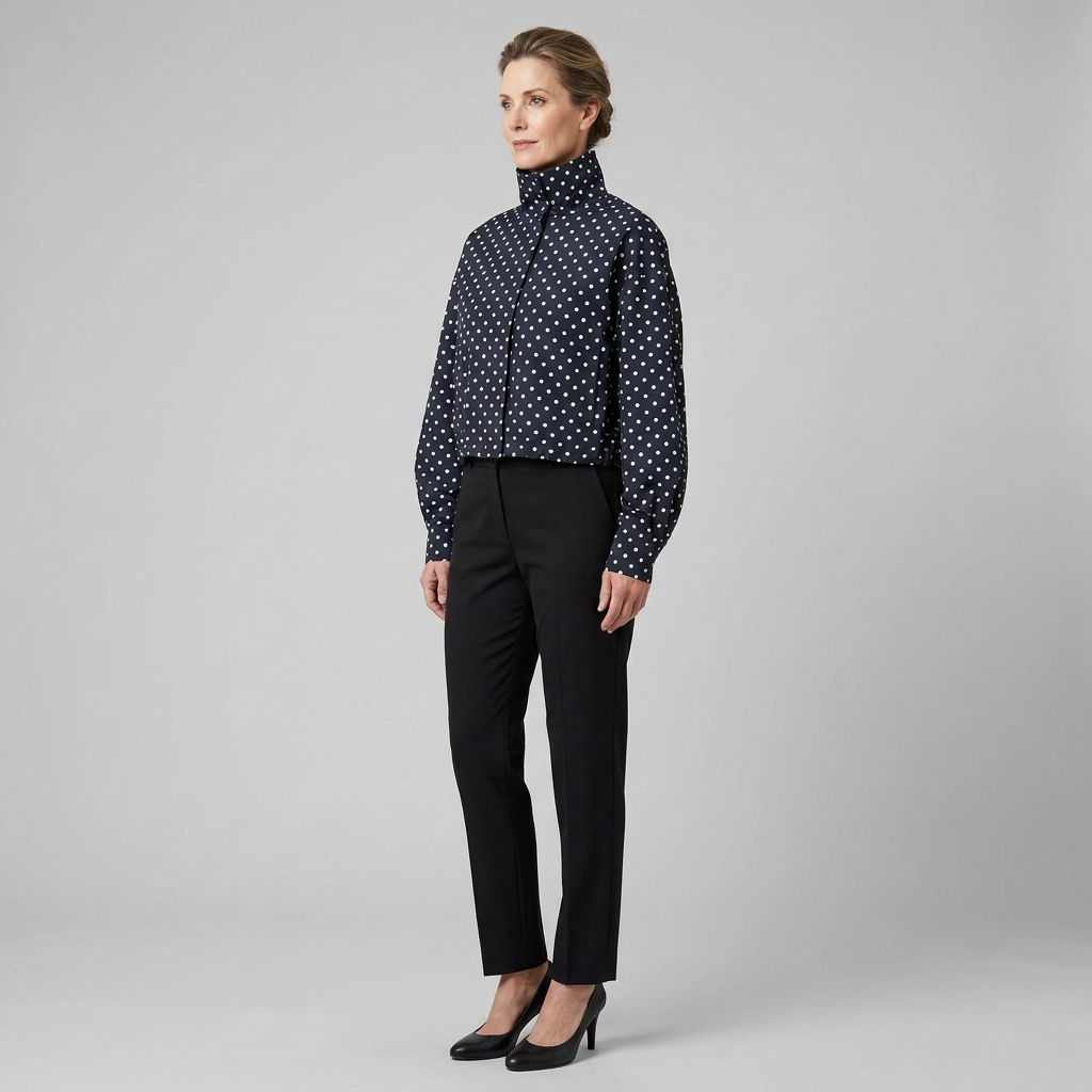 Pavia Polka Dot Jacket | Lightweight, Transitional Outerwear 3