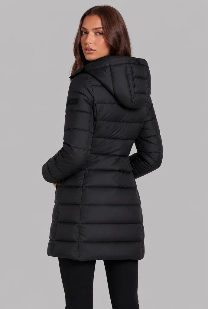 Quilted Hooded Puffer Coat 3