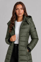 Quilted Hooded Puffer Coat 5