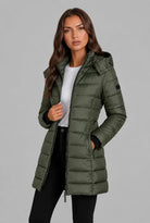 Quilted Hooded Puffer Coat 6