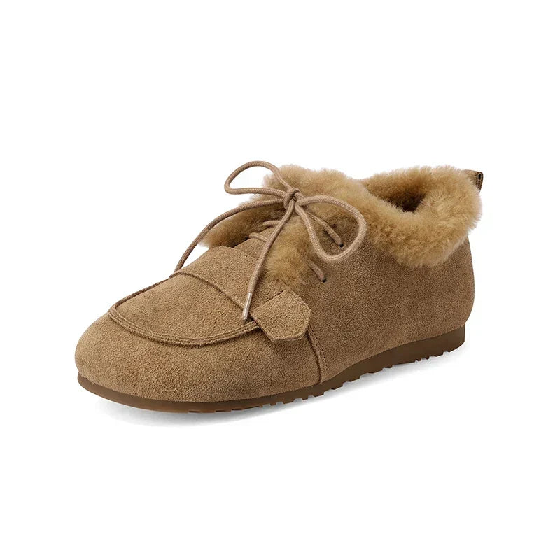 Raven Winter Boots | Lace-Up Moc Toe, Wool-Blend Lined, Suede-Touch 2
