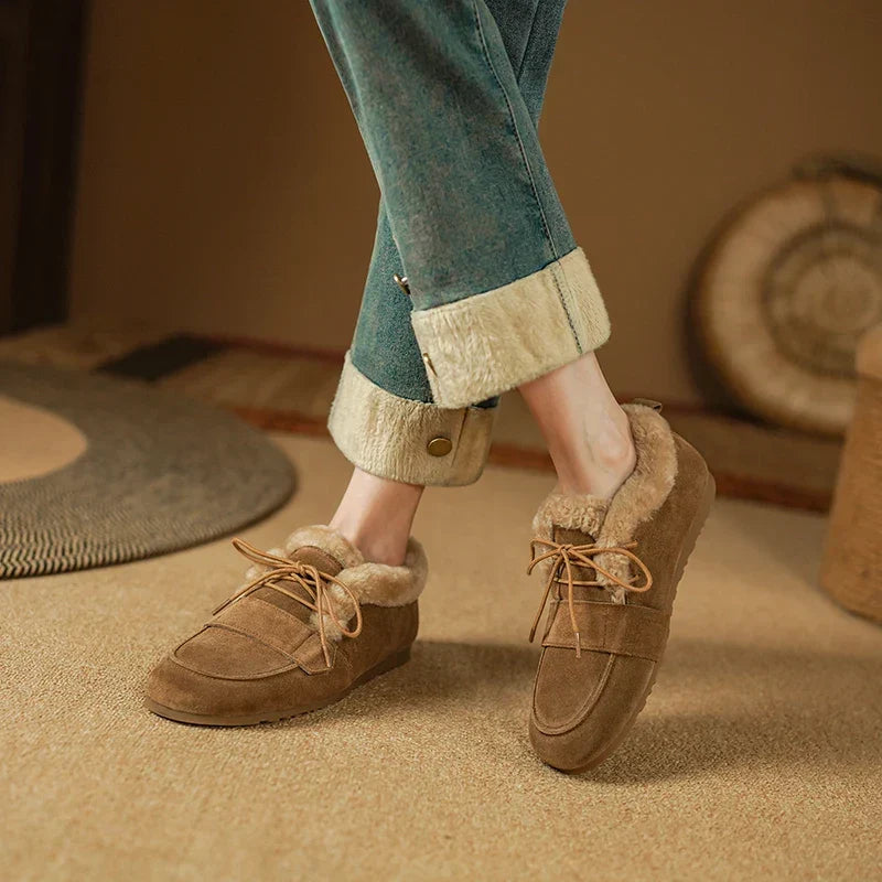 Raven Winter Boots | Lace-Up Moc Toe, Wool-Blend Lined, Suede-Touch 3