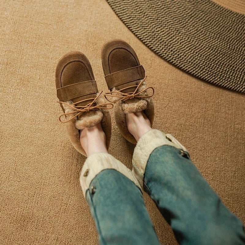 Raven Winter Boots | Lace-Up Moc Toe, Wool-Blend Lined, Suede-Touch 5
