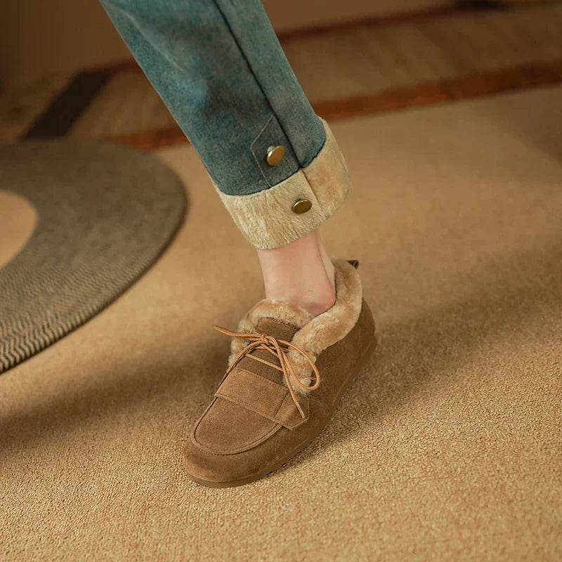 Raven Winter Boots | Lace-Up Moc Toe, Wool-Blend Lined, Suede-Touch 6