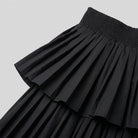 Rielle Maxi Skirt | Pleated Tiered, Lined Design, Elastic Panels 5