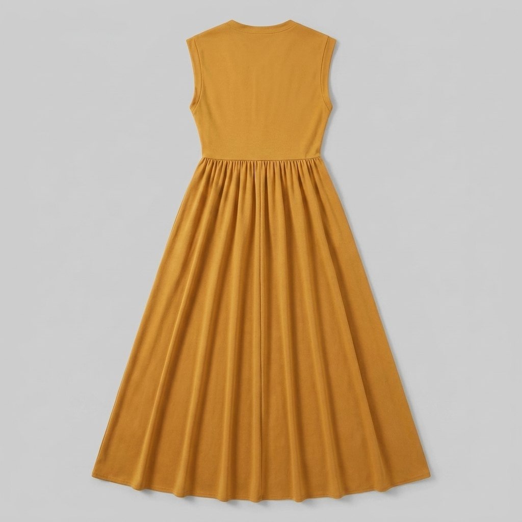 Rina Maxi Dress | Sleeveless, Soft Fabric, Tie-Up Neckline, Summer Dresses for Women 3