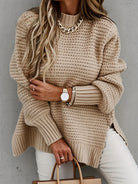 Riona Oversized Sweater | Chunky Knit, Longline Pullover in XS-3XL 1