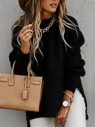 Riona Oversized Sweater | Chunky Knit, Longline Pullover in XS-3XL 7