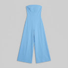 Riviera Jumpsuit | Backless, Wide-Leg Draped Fabric 5