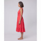 Rosa Midi Dress | Sleeveless Corset-Effect, Embroidered for Weddings and Cocktail Parties 2