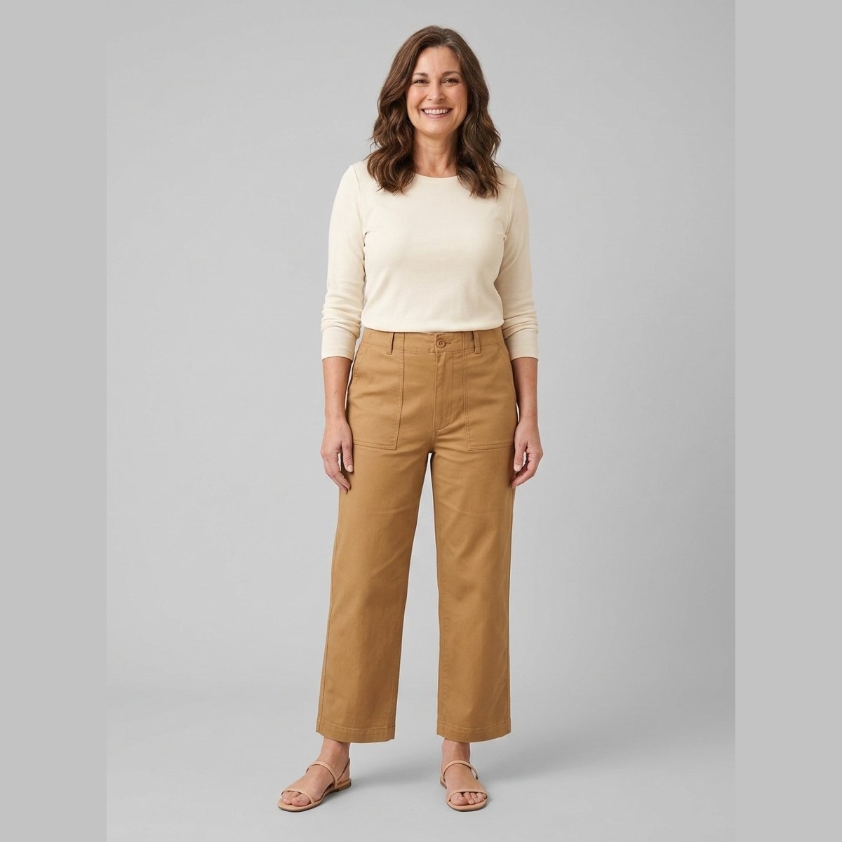 Rylan Trousers | Lightweight Twill, Fitted Silhouette 0