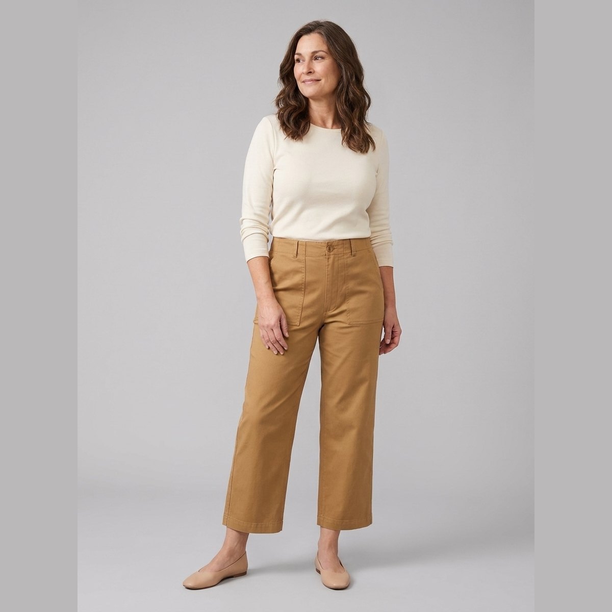 Rylan Trousers | Lightweight Twill, Fitted Silhouette 1