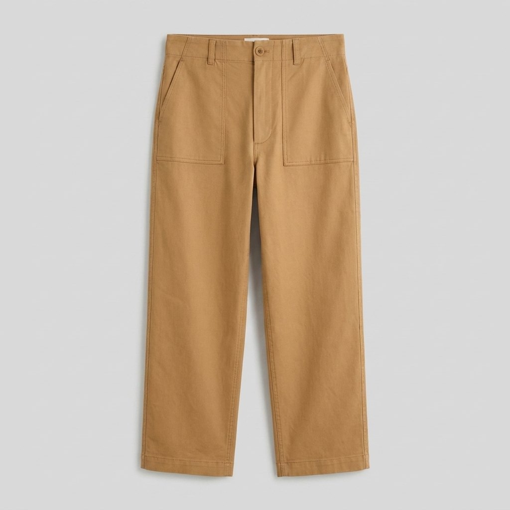 Rylan Trousers | Lightweight Twill, Fitted Silhouette 4