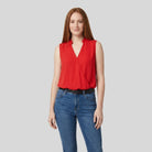 Sable V-Neck Top | Lightweight, Relaxed Fit Women's Top 3