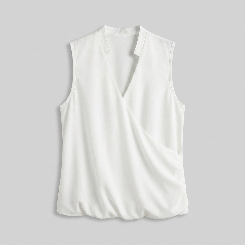 Sable V-Neck Top | Lightweight, Relaxed Fit Women's Top 8