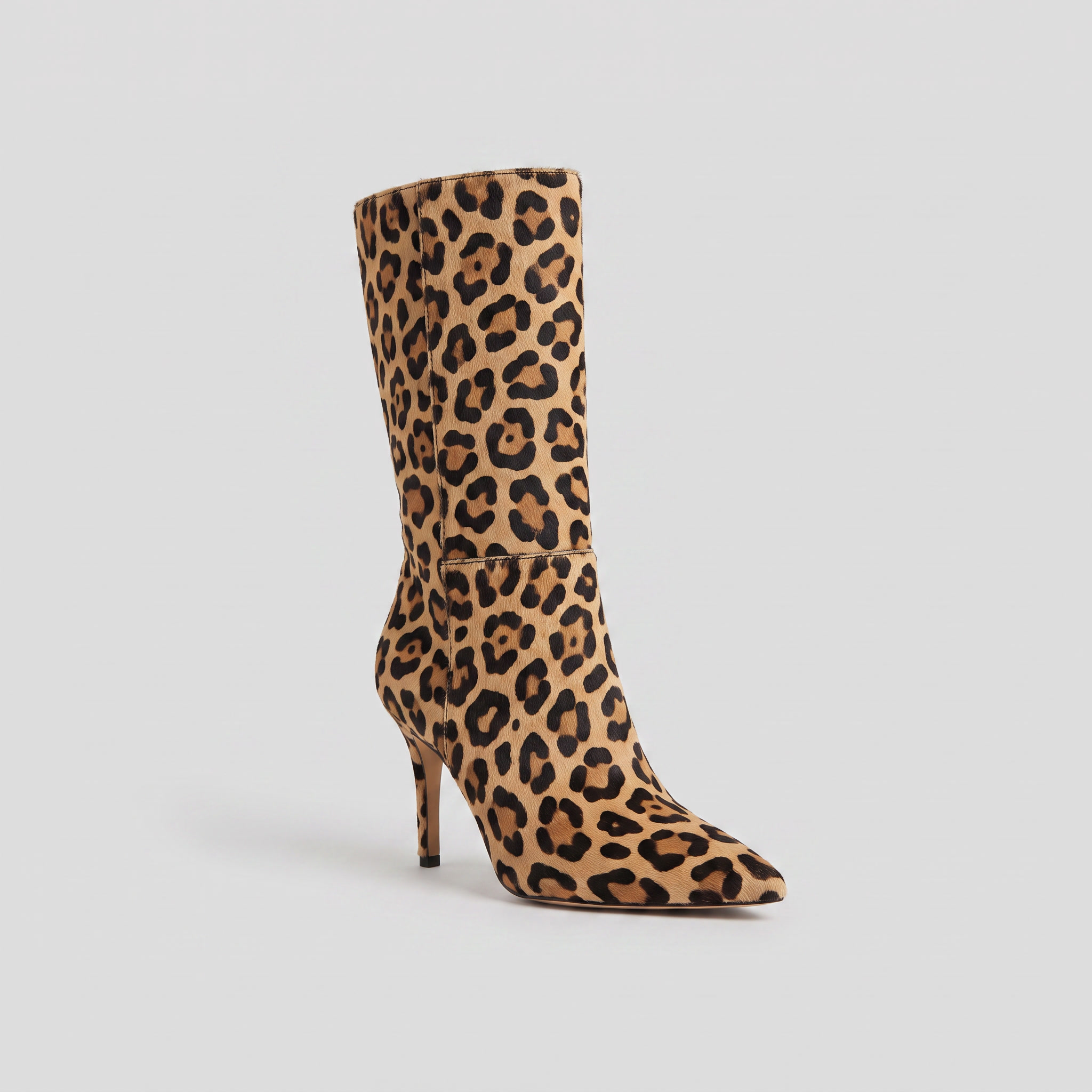 Sera vegan leather mid-calf boots with pointed toe 2