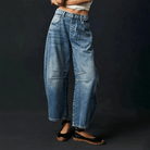 Shero Wide Leg Jeans | Casual Loose Fit Denim for Effortless Style 0