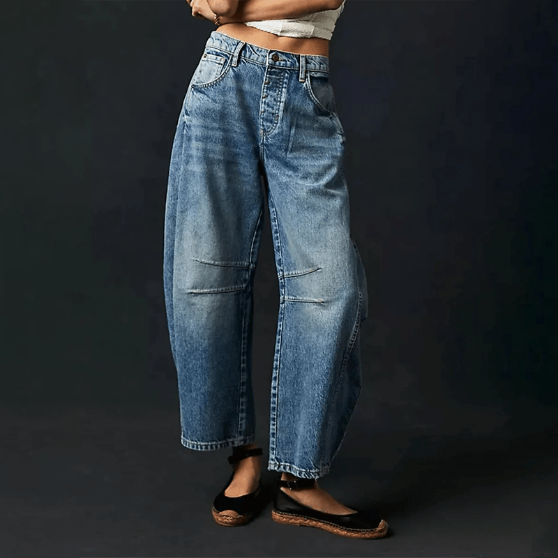 Shero Wide Leg Jeans | Casual Loose Fit Denim for Effortless Style 0