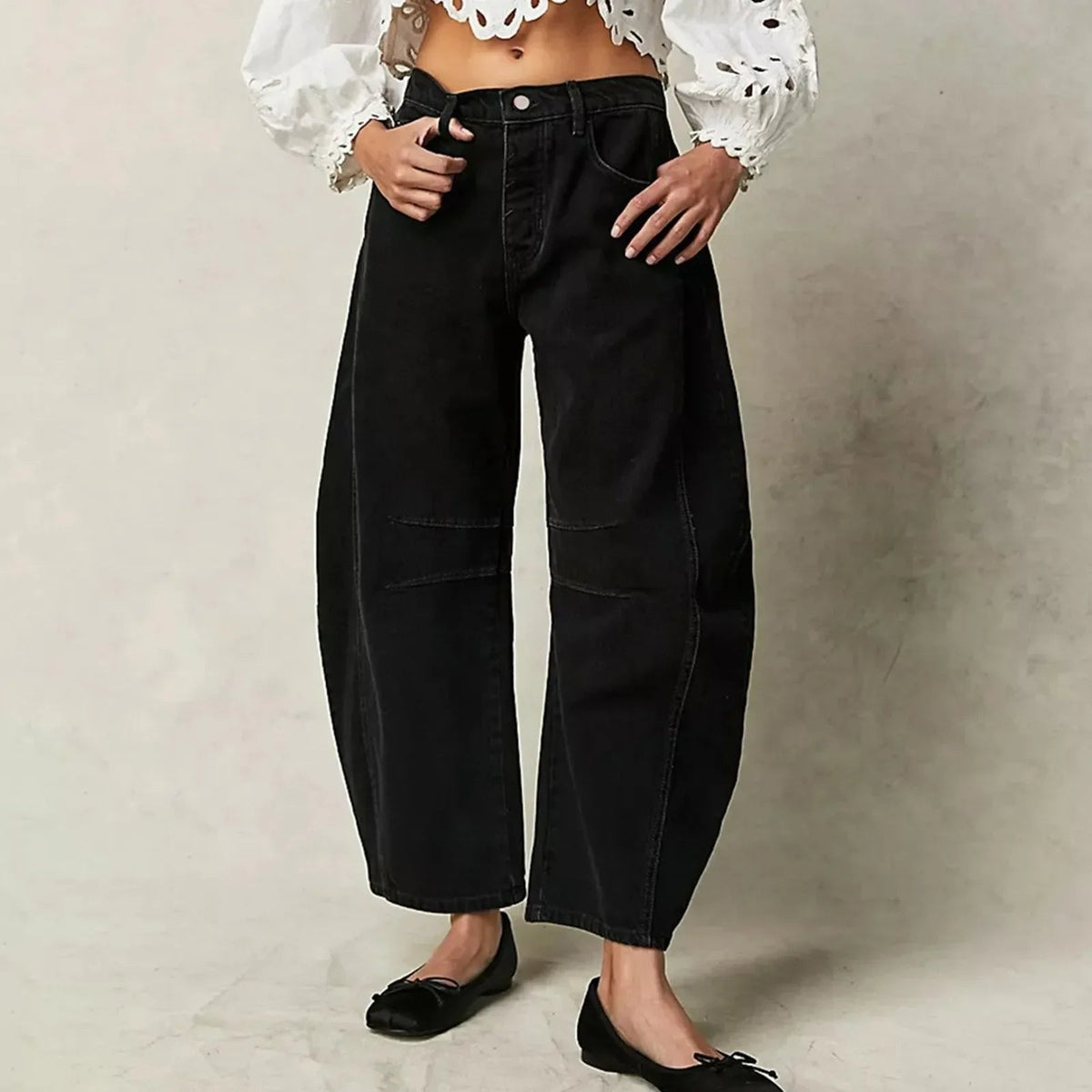 Shero Wide Leg Jeans | Casual Loose Fit Denim for Effortless Style 3