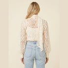 Sierra Lace Shirt | Women's Long Sleeve V Neck, Loose Fit 2
