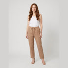 Sierra Linen Trousers | Relaxed Fit, Lightweight, Elastic Waist 0