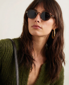 Sierra Santa Cruz Sunglasses | Translucent Amber Frame, Lightweight Design 0