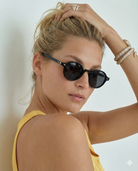 Sierra Santa Cruz Sunglasses | Translucent Amber Frame, Lightweight Design 10