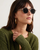 Sierra Santa Cruz Sunglasses | Translucent Amber Frame, Lightweight Design 8