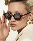 Sierra Santa Cruz Sunglasses | Translucent Amber Frame, Lightweight Design 9