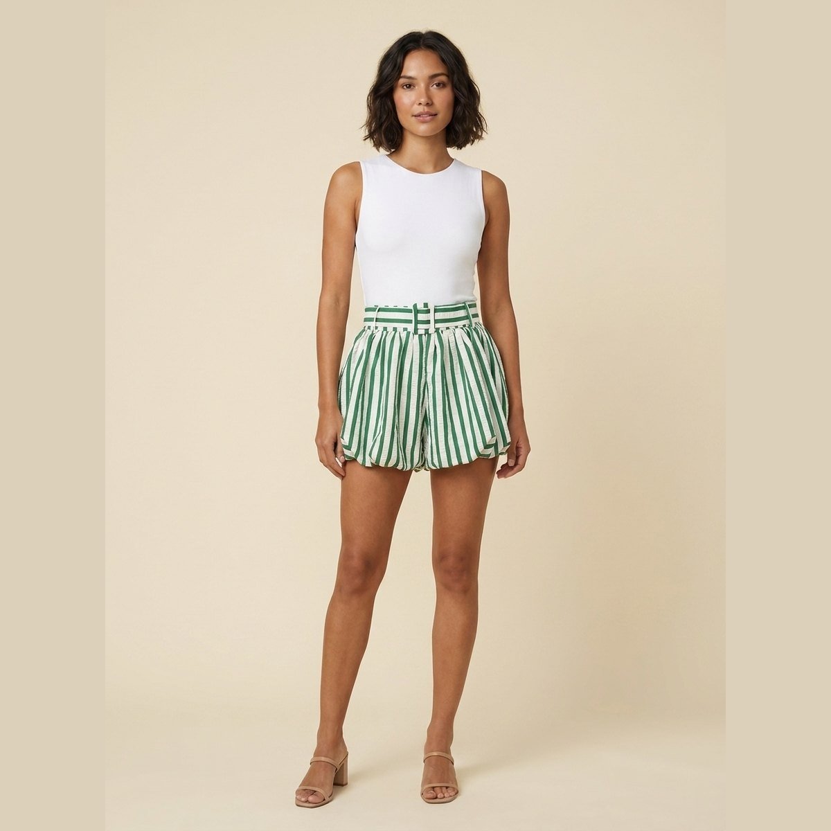 Sierra Womens Shorts | Soft, Breathable Fabric, Ruched Design 0