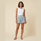 Sierra Womens Shorts | Soft, Breathable Fabric, Ruched Design 1