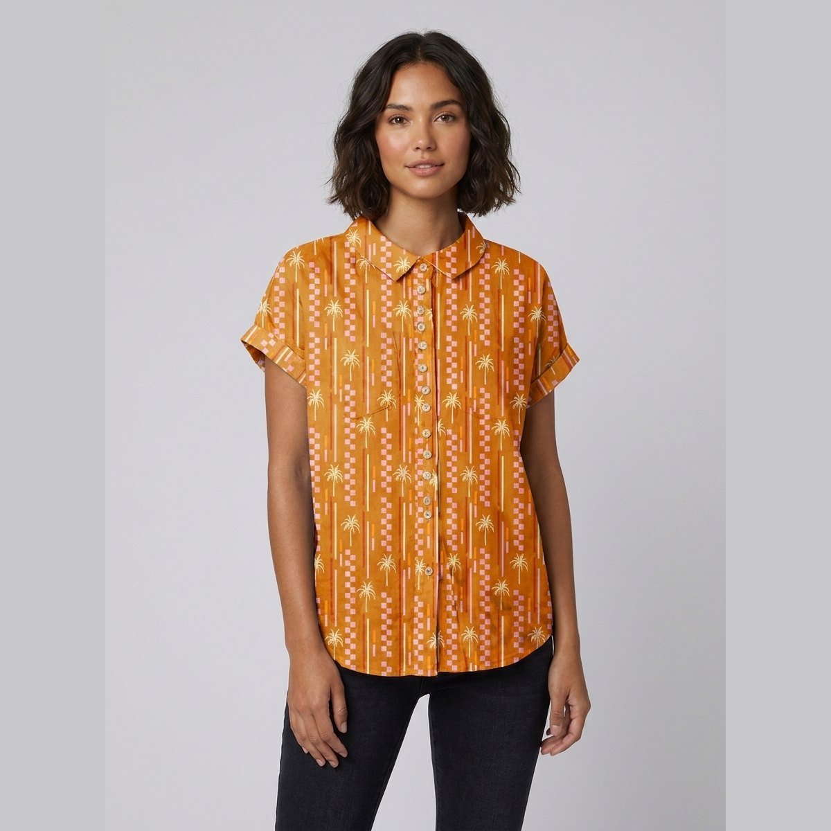 Sola Blouse | Cotton, Peter Pan Collar, Loose Fit 3