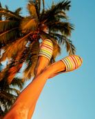 Solea Espadrilles Women | Woven Cotton, Nautical Stripe Design 5