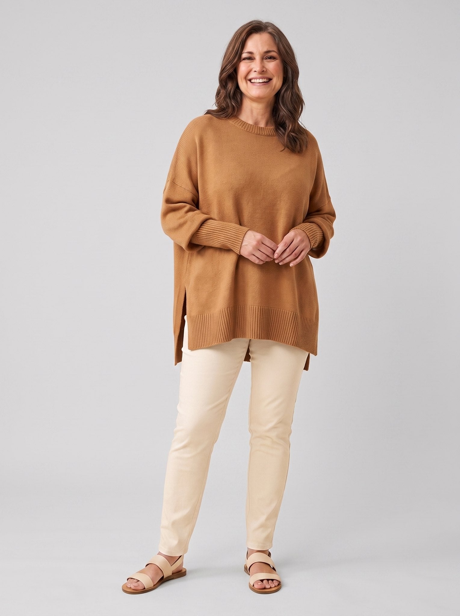 Suki Women's Sweater | Oversized Wool Blend Cozy Knit 5