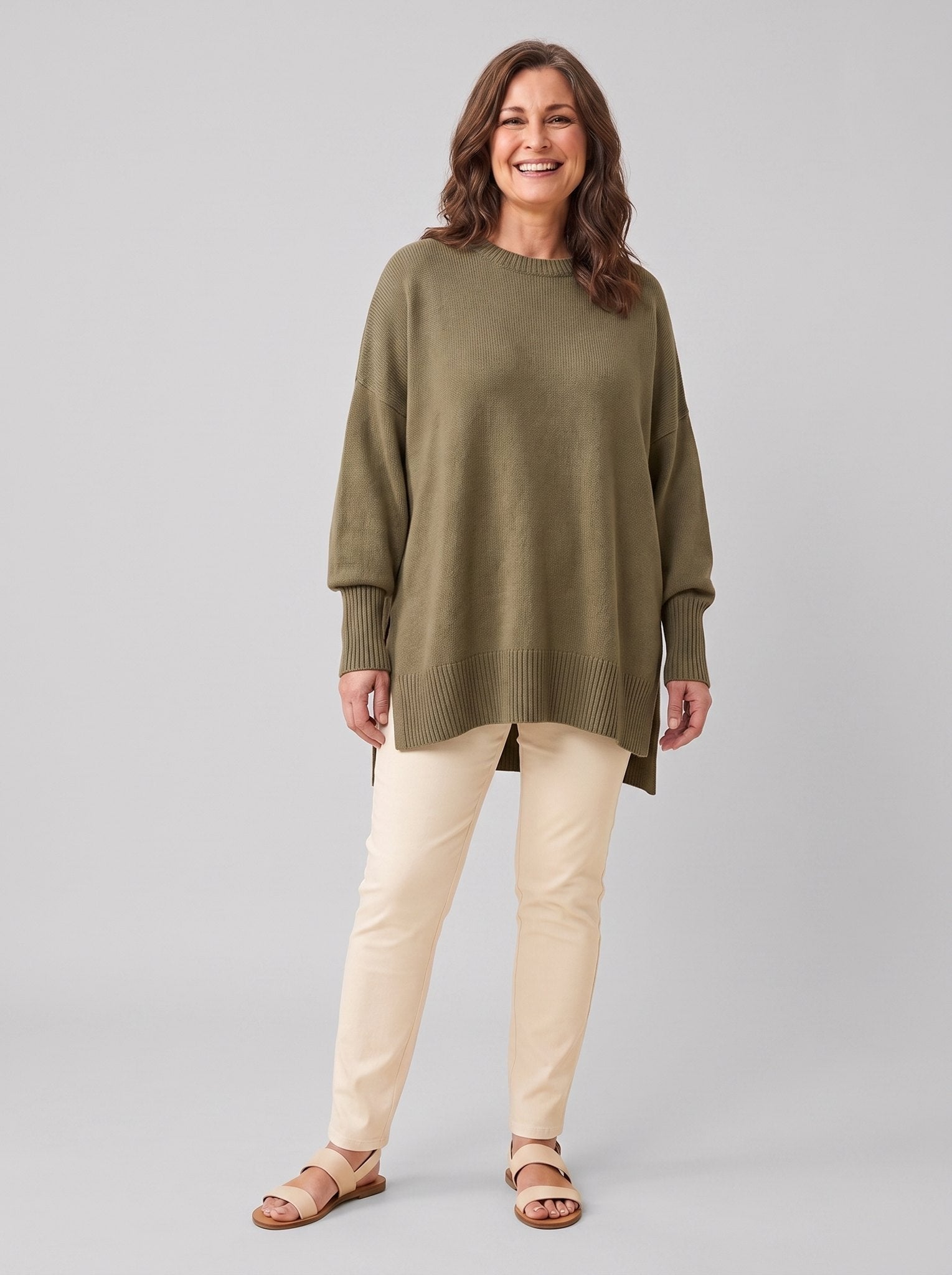 Suki Women's Sweater | Oversized Wool Blend Cozy Knit 8