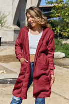 Talia Teddy Jacket | Hooded, Lightweight, Ribbed Cuffs 3