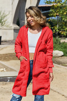 Talia Teddy Jacket | Hooded, Lightweight, Ribbed Cuffs 4