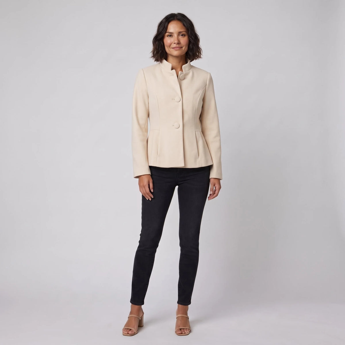 Tara Women's Tailored Jacket | Fitted Cut, Structured Silhouette 0