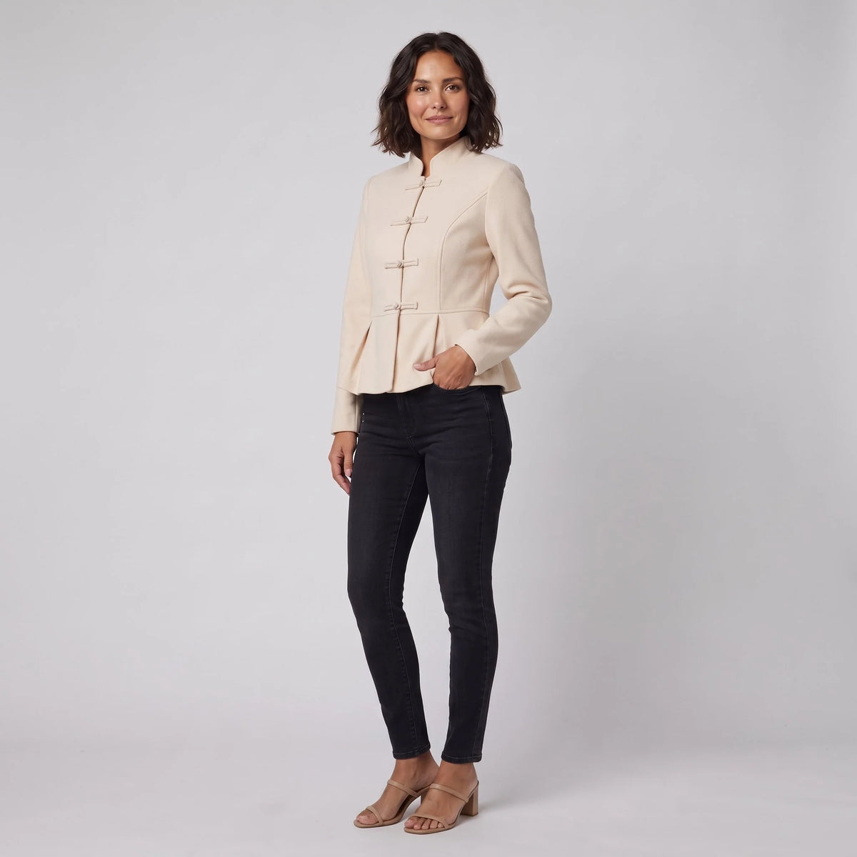 Tara Women's Tailored Jacket | Fitted Cut, Structured Silhouette 1