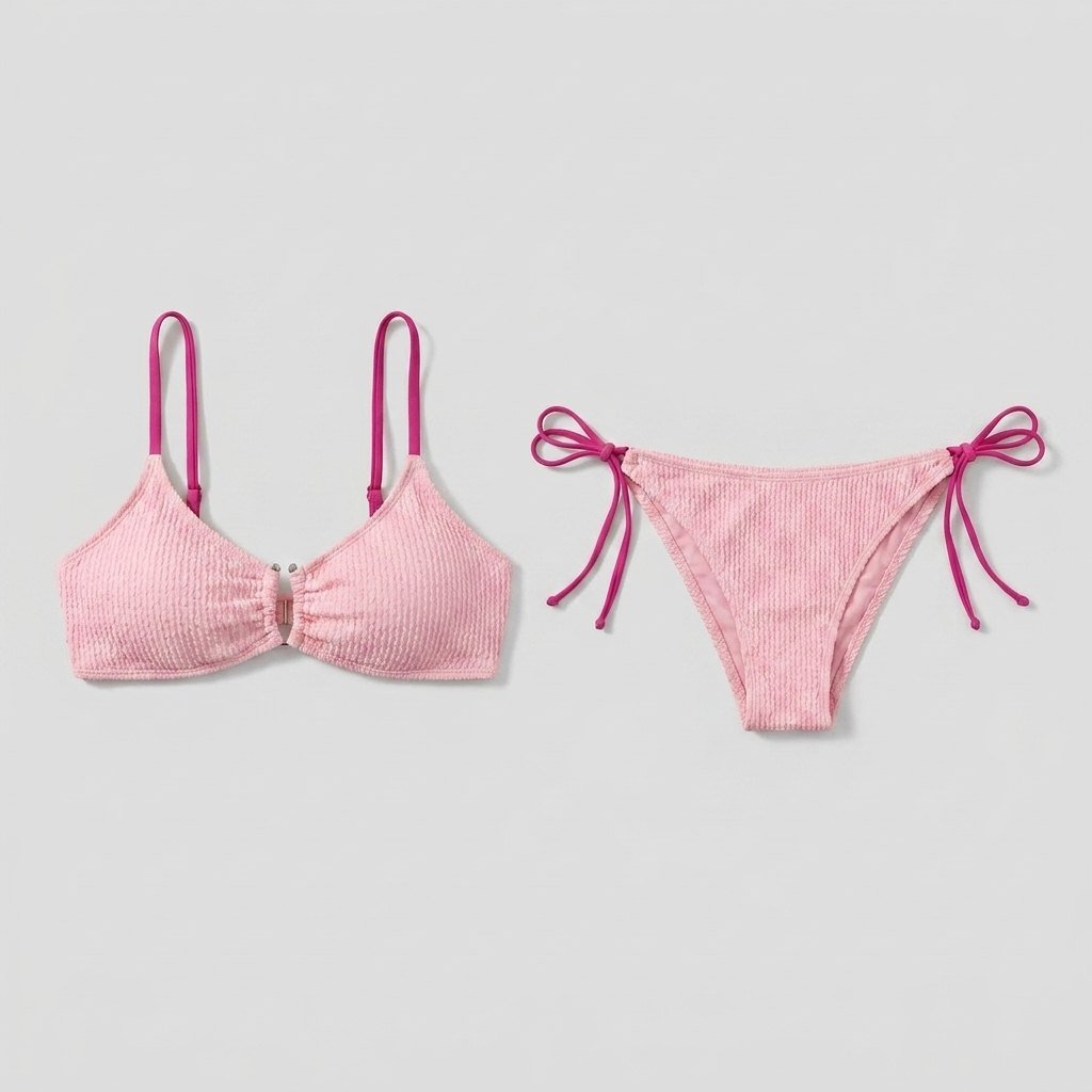 Tera Bikini Set | Textured Quick-Dry, Push Up Design 1