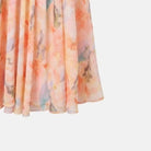 Thirza Halter Dress | Silk-Blend Chiffon, Unique Floral Print Maxi Dress for Women 4