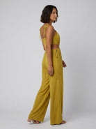 Tina Black Jumpsuit Women | Elegant Cut-Out, Soft Fabric, Adjustable Tie Front 4