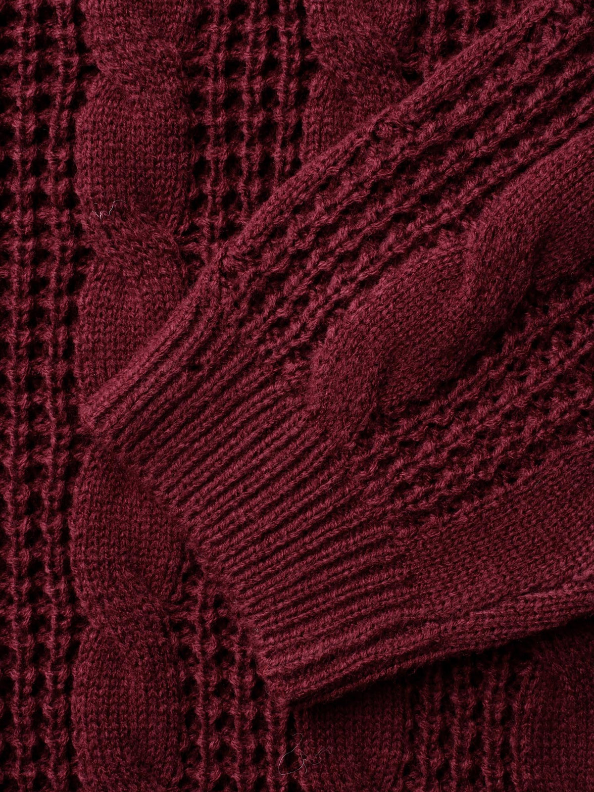Tula Cable-Knit Pullover | Turtleneck, Curved Hem, Extended Sizes 5